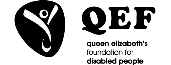 Hewinson-Jeans_Logo-QEF-Queen-Elizabeths-Foundation-for-Disabled-People-Black-Landscape